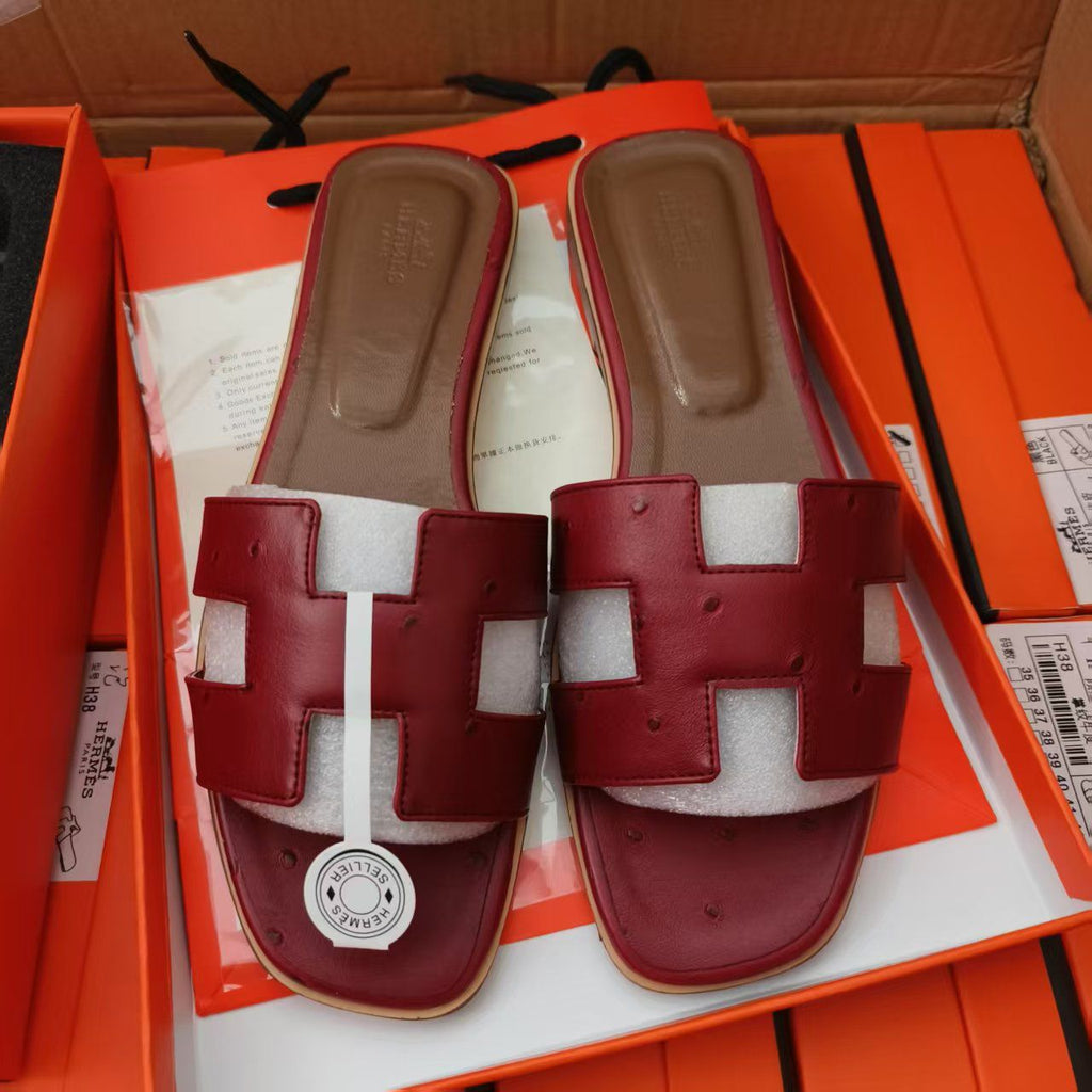 Hermes slippers