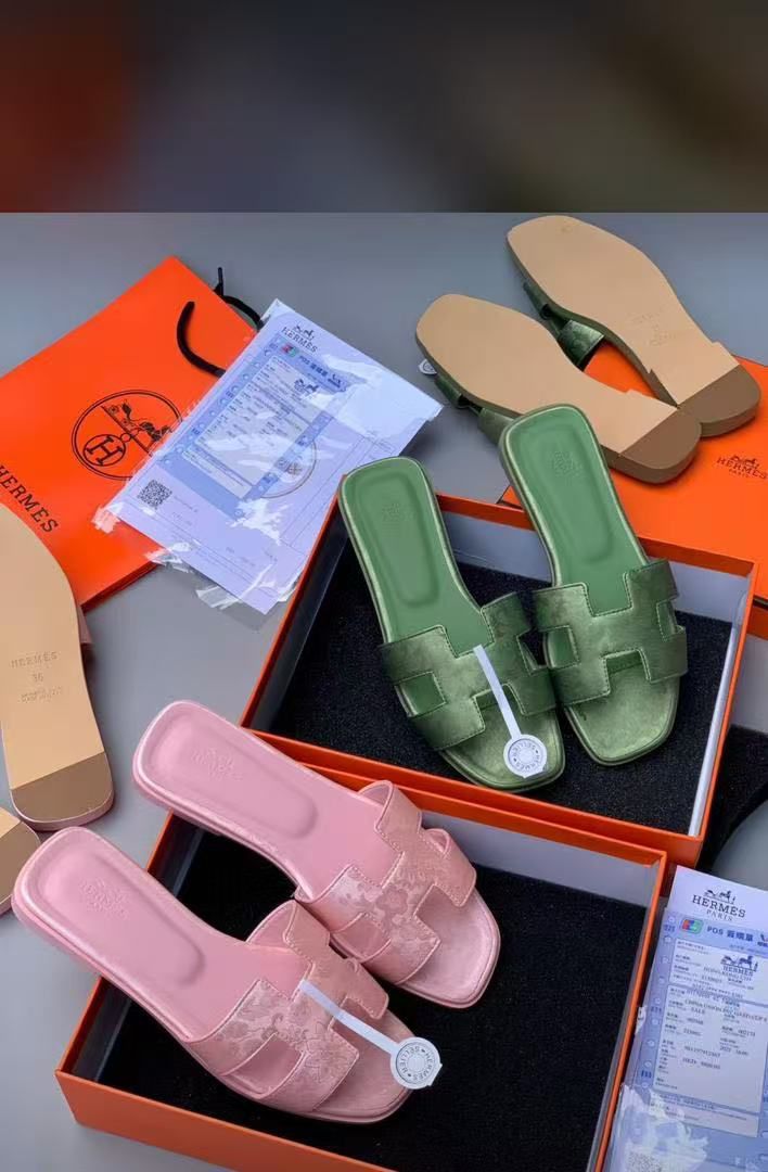 New Hermes slippers